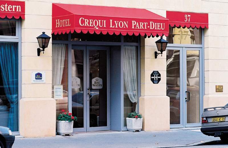 Best Western Crequi Lyon Part Dieu Zewnętrze zdjęcie